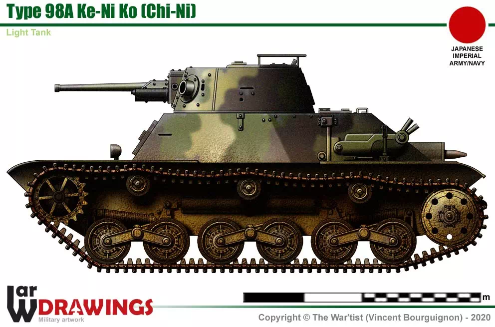 Type 98 Ke-Ni - Japon - PDZ