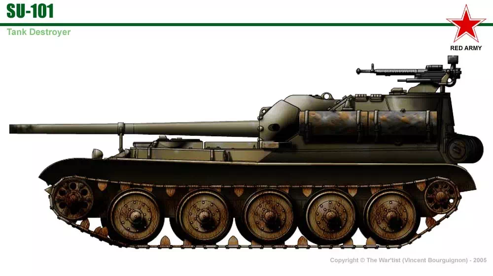 SU-101 & SU-102 - URSS/Russie - PDZ